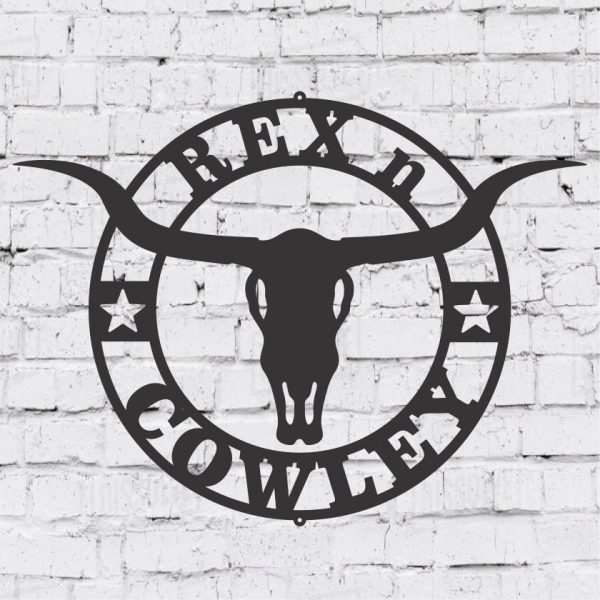 Bulls Head Wall Hanging